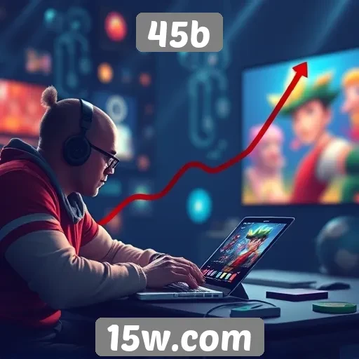 Análise do crescimento do site 45b no mercado de jogos